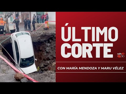 Socavón se “traga” automóvil en Xochimilco | Último corte #adn40radio