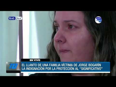 Familia víctima de Jorge Bogarín