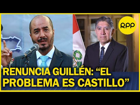 Pérez Guadalupe: “no sé si Castillo tiene conciencia plena sobre del cargo que tiene”