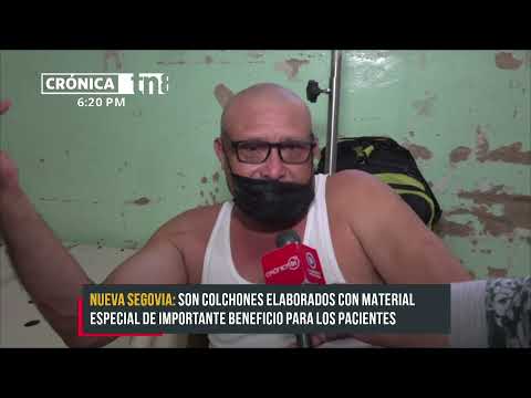 Pacientes del Hospital Alfonso Moncada Guillén en Ocotal estrenan colchones - Nicaragua