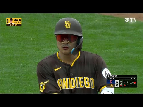 [MLB] 클리블랜드 vs 샌디에이고 김하성 주요장면 (02.27)