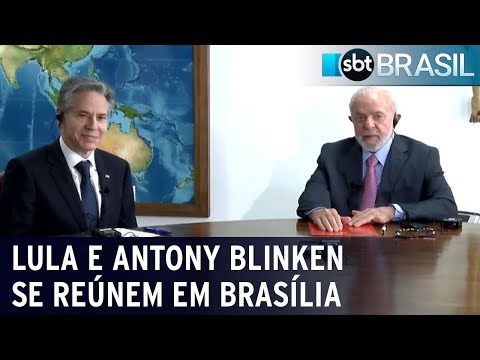 Lula se encontra em Brasília com secretário de Estado americano | SBT Brasil (21/02/24)