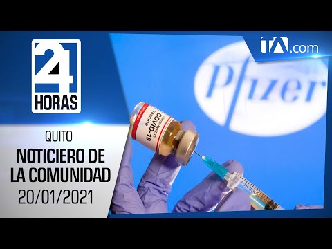 Noticias Ecuador: Noticiero 24 Horas 20/01/2021 (De la Comunidad )
