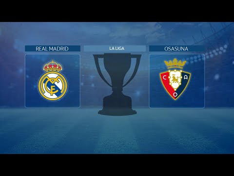 Real Madrid - Osasuna: comenta en directo con nosotros el partido de La Liga