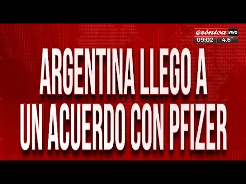 Finalmente Argentina llegó a un acuerdo con Pfizer