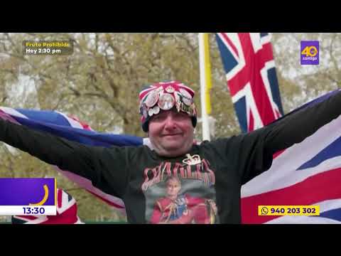 Británicos acampan afuera del Palacio de Buckingham: Aseguran su puesto para estar en primera fila