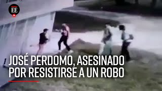 José Perdomo, otra vida mortal de los ladrones de celulares en Bogotá