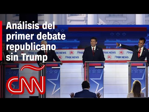 Análisis del primer debate republicano sin Trump