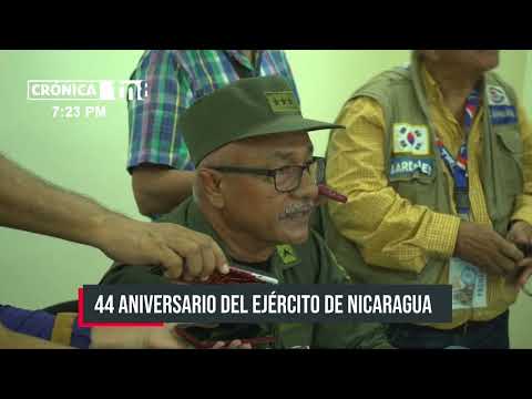 Chinandega: 2do Comando Militar Regional realizan una actividad en saludo al 44 aniversario