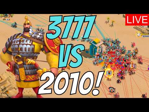 Osiris League: 3777 vs 2010 + Other Matches | Rise of Kingdoms