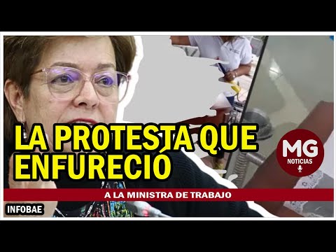 POLÉMICA  LA PROTESTA QUE ENFURECIÓ A LA MINISTRA DE TRABAJO