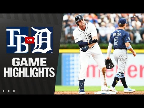 Rays vs. Tigers Game Highlights (7/7/25) | MLB Highlights
