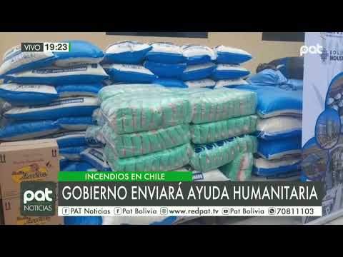 Ayuda humanitaria a  Chile