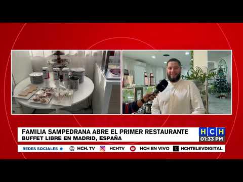 Familia Sampedrana abre el primer restaurante beffet libre en MAdrid, España