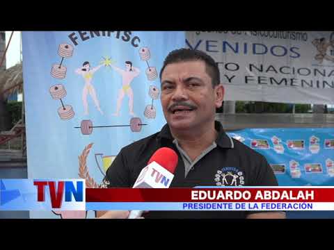 CAMPEONATO DE FISICOCULTURISMO EN EL PUERTO SALVADOR ALLENDE