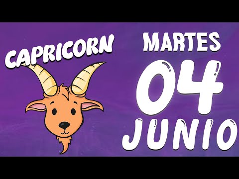 BRUTAL NOTICIANO LE DIGAS NADA Capricornio  Diario  Horoscopo De Hoy 4 De junio 2024