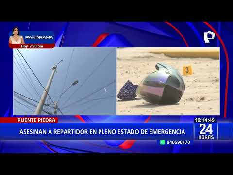 En pleno estado de Emergencia: Vecinos están hartos de la delincuencia en Puente Piedra