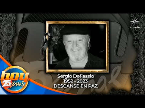 Fallece el actor Sergio DeFassio. Descanse en paz | Programa Hoy