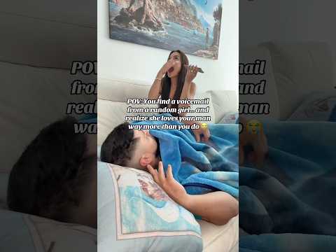 She was jealous until she realized…she might be better for him at this point 😅  #couples #funny