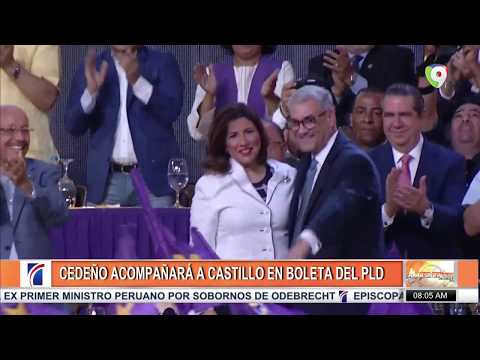 Margarita Cedeño acompañara a Gonzalo Castillo en la boleta como candidata a VP | EL Despertador
