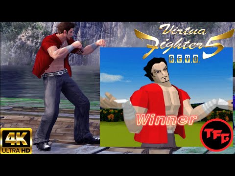 Steve Fox Player Tries Brad in VF5 REVO - PC 4K Arcade Mode Gameplay