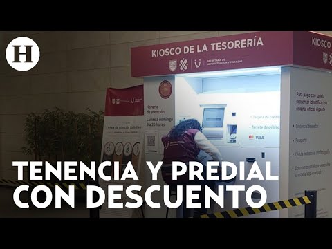 Impuestos 2023: Conoce cómo obtener descuentos en el pago de la tenencia, predial y agua en CDMX