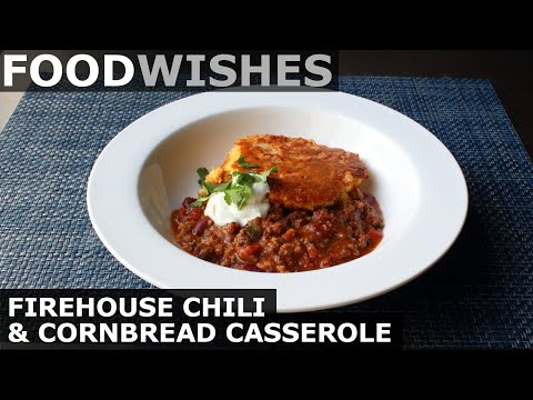 Firehouse Chili & Cornbread Casserole - Food Wishes