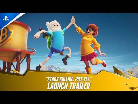 MultiVersus - "Stars Collide. Pies Fly." Launch Trailer | PS5 & PS4 Games