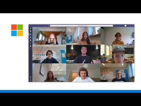 Microsoft Global Learning. Remote learning with Microsoft Teams (Nuotolinis mokymas su „Microsoft Teams“)