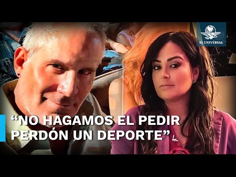 Esposa de Arath de la Torre responde a las disculpas de Mariana Echeverría