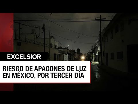 Por tercer día consecutivo, el Sistema Eléctrico Nacional está en alerta