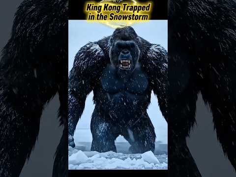 King Kong Trapped in the Snowstorm