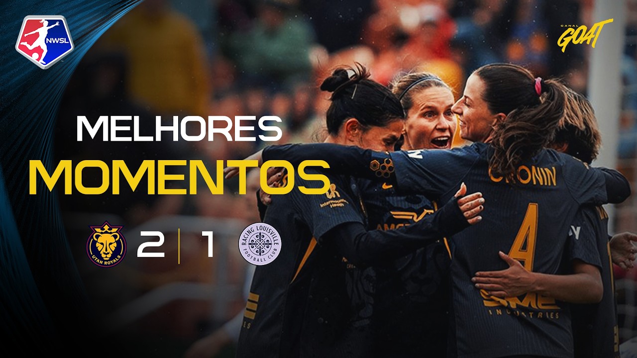 UTAH ROYALS VENCE O RACING LOUISVILLE PELA NWSL!