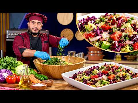 پخلی - د سلات چمتو کول