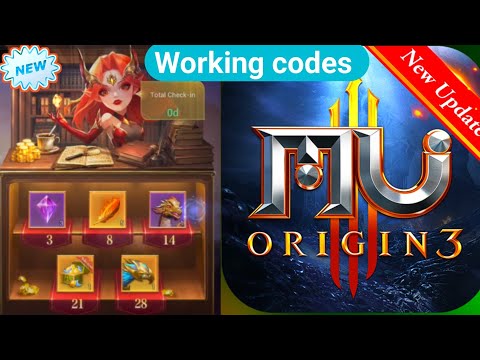 Kode MU Origin 3 🔥 2025 | Kode Hadiah MU Origin 3 + cara menukarkan kode untuk kode Mu Origin 3 -...