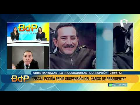 Pedro Castillo: Fiscal puede pedir la suspensión del cargo del presidente, asegura exprocurador
