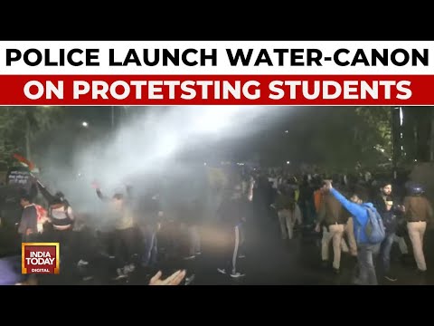 Bihar Police Launch Water Cannon On Protesting Students As Clash Over BPSC Re-Examination Escalates