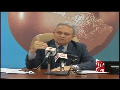 Minister Of Finance Holds Press Conference On T&T's Financial Situation
