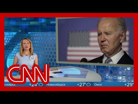 This is how Kremlin-controlled media seized on Biden's performance at NATO