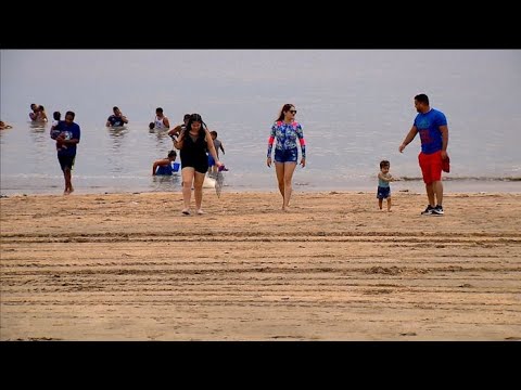 Decenas de familias disfrutaron de las playas de Panamá durante fiestas patrias