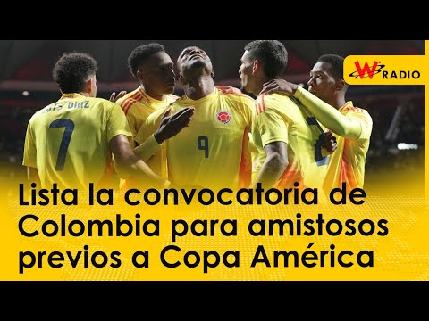 Estos son los preconvocados de la Selección Colombia para la Copa América