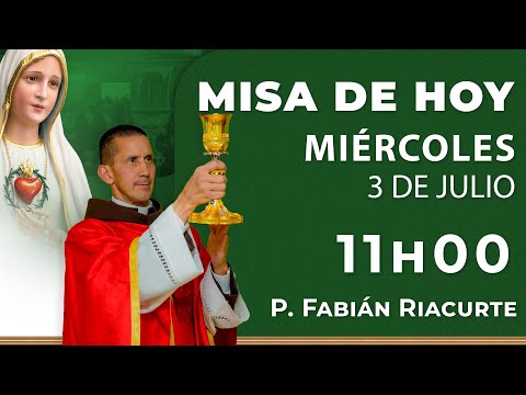 Misa de hoy 11:00 | Miércoles 3 de Julio #rosario #misa
