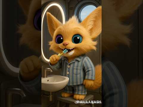 Good morning from KiCCU #kicuu #plush #plushies #kawaii #かわいい#lofimood #relaxingvideo #cute #ai