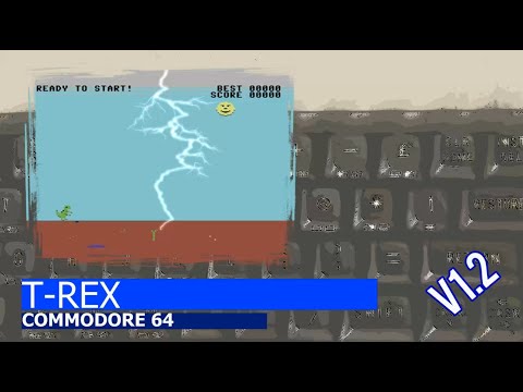 Commodore 64 -=T-Rex=- v.1.2 #Saberman / IndieRetroNews