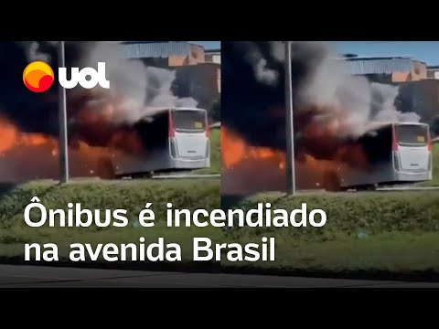 Ônibus é incendiado na avenida Brasil após mortes em ação policial no Rio; vídeo