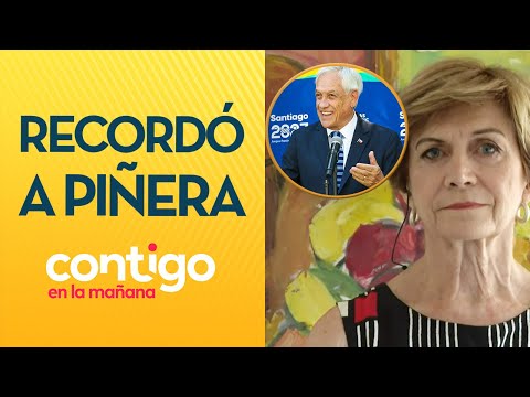 INTENTABA SER BUENA PERSONA: Evelyn Matthei recordó a Sebastián Piñera - Contigo en la Mañana