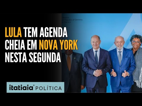 LULA TEVE AGENDA CHEIA NESTA SEGUNDA-FEIRA EM NOVA YORK