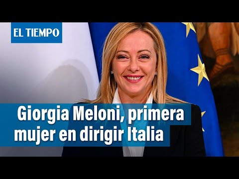 Meloni, primera mujer en dirigir Italia, asume oficialmente su cargo | El Tiempo