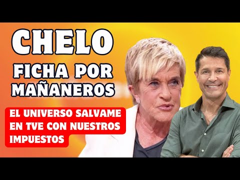 BOMBAZO: Chelo García-Cortés FICHA por TVE será COLABORADORA de MAÑANEROS con JAIME CANTIZANO