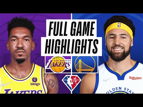 LAKERS at WARRIORS | FULL GAME HIGHLIGHTS | April 7, 2022 video clip